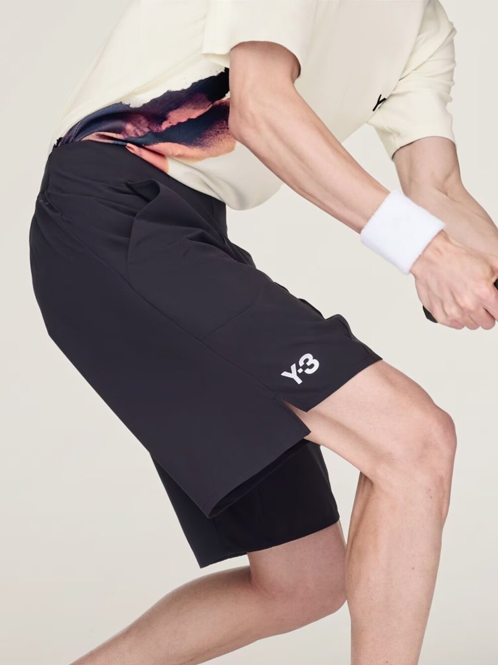 ADIDAS x Y-3 TENNIS PRO ERGO SHORTS. MEN'S SIZE M. BLACK. NEW IN BOX. MSRP: $75